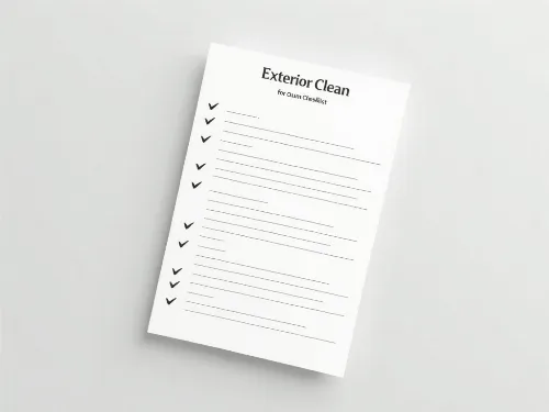 HouseWash PA Exterior Cleaning Starter Checklist